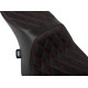 Performance Predator 2-Up Seat — 30.5 cm (12 in) driver width, 73.5 cm (29 in) length, Black/Red