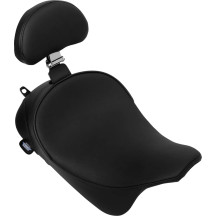 Asiento delantero Solo con opción de respaldo — 23", 12-3/4", Negro