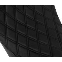 Asiento delantero solo con opción de respaldo — 58.5 cm de largo, 32.5 cm de ancho, Negro