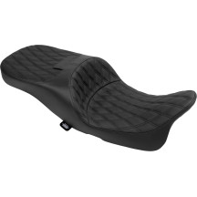 Extended Reach Freedom Touring Seats — 30.5" length, 15" driver width, moves rider back up to 1-3/4" on select Freedom models, Black