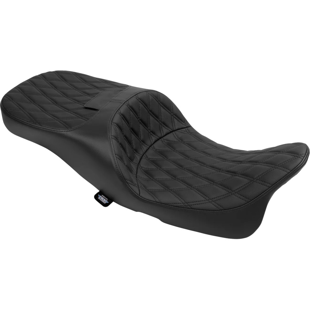 Extended Reach Freedom Touring Seats — 30.5" length, 15" driver width, moves rider back up to 1-3/4" on select Freedom models, Black
