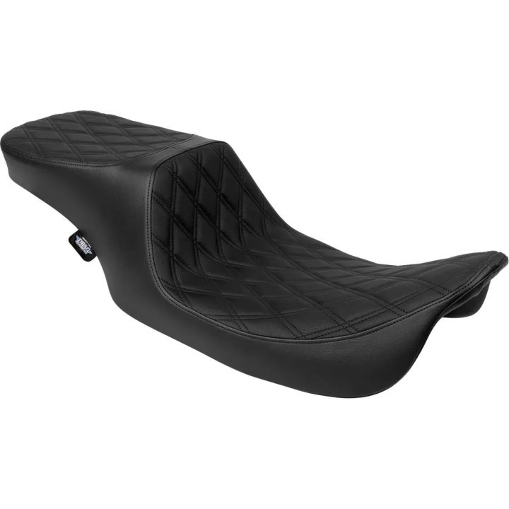 Performance Predator 2-Up Seat — 78.5 cm length, 29 cm driver width, fits '97-'07 FLT/FLHT/FLR