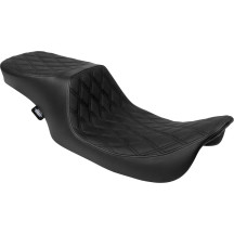 Performance Predator 2-Up Seat — 78.5 cm length, 29 cm driver width, fits '97-'07 FLT/FLHT/FLR