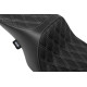 Performance Predator 2-Up Seat — Black, 78.5 cm (31"), 29 cm (11-1/2") driver width, fits '97-'07 FLT/FLHT/FLR