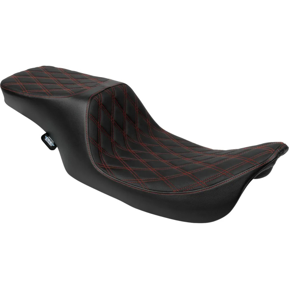 Performance Predator 2-Up Seat — 78.5 cm (31"), 29 cm (11-1/2") front width, fits '97-'07 FLT/FLHT/FLR w/ lower dash ext 2202-00