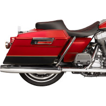 Performance Predator 2-Up Seat — 78.5 cm (31"), 29 cm (11-1/2") front width, fits '97-'07 FLT/FLHT/FLR w/ lower dash ext 2202-00