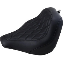 Wide Tripper Seat — Black, Diamond