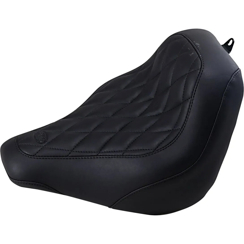 Wide Tripper Seat — Black, Diamond