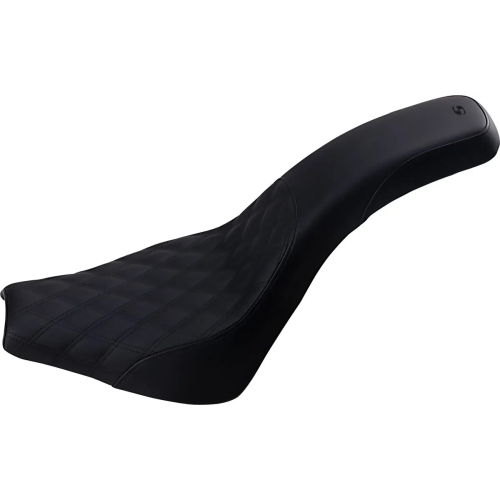 Profiler™ Lattice Stitch Seat — Black, 2-Up, 33 cm (13") length, 25.5 cm (10") width