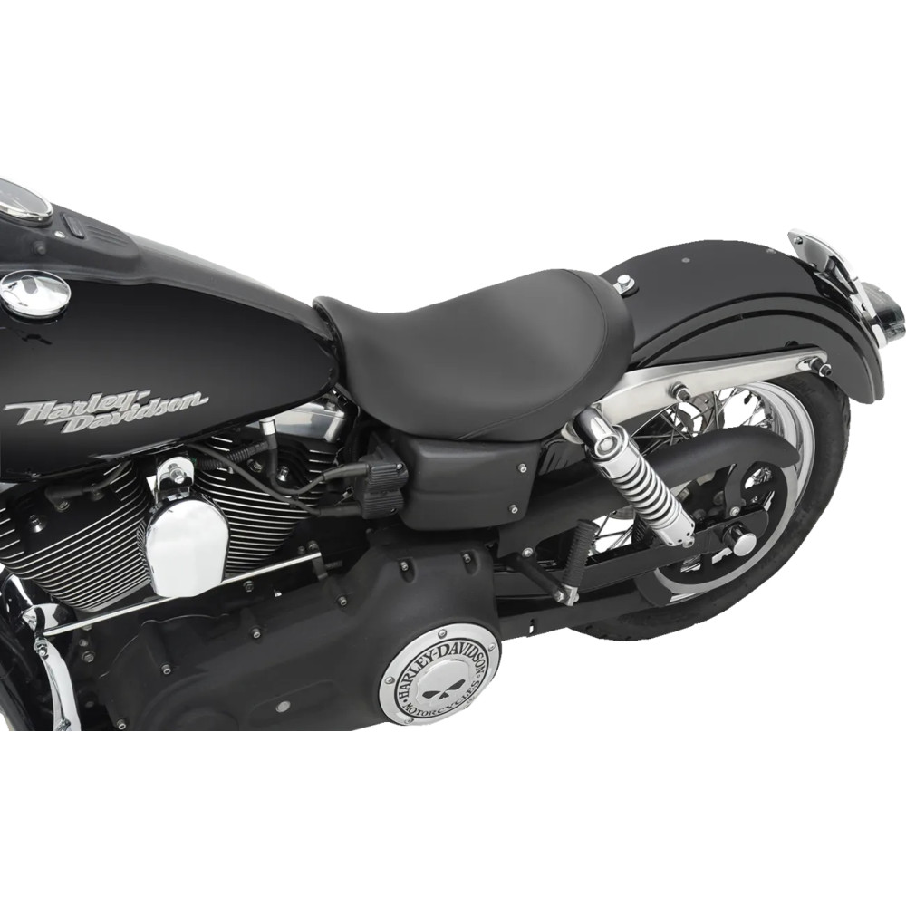 S3 Super Slammed Solo Seat — 16" length, 12-1/2" width, Black