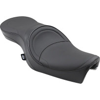 Low-Profile Touring Seat — Overall length 68.5 cm (27"), Driver width 32 cm (12-1/2"), Black
