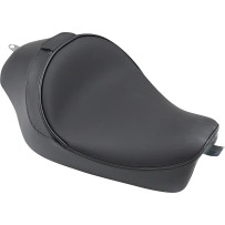 Backrest Compatible Solo Seat — Black, 51 cm overall length, 34.5 cm driver length