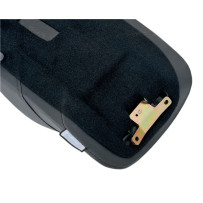 Backrest Compatible Solo Seat — 53.5 cm (21 in), 43 cm (17 in), 28 cm (11 in), Black