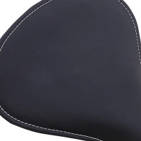 Large Low-Profile Spring Solo Seat — 29 x 31 cm, 12.7 mm, Black