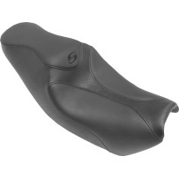 Street 2-Up Seat — 63.5 cm (25") overall, 35.5 cm (14") driver, Black