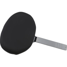 Tall Backrest Pad — 19 cm (7-1/2"), 25.5 cm (10"), Black