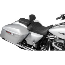 EZ Glide II Respaldo pequeño — 13,97 cm (5,5") alto, 23 cm (9") ancho, 38 mm (1,5") grosor, Negro/Cromo