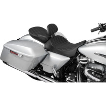 EZ Glide II Respaldo pequeño — 13,97 cm (5,5") alto, 23 cm (9") ancho, 38 mm (1,5") grosor, Negro/Cromo