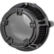 Method™ Clear Series Air Cleaner — Round, All Black, Anodized