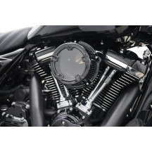 Method™ Clear Series Air Cleaner — Round, All Black, Anodized