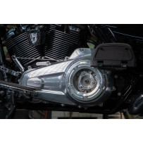 Assault Derby Cover with Window — 6061-T6 aluminum, Raw