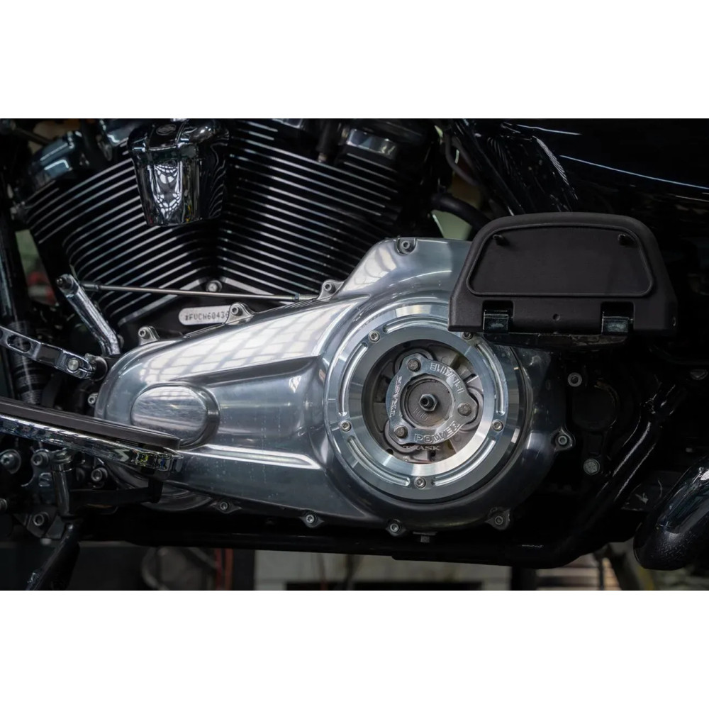 Assault Derby Cover with Window — 6061-T6 aluminum, Raw