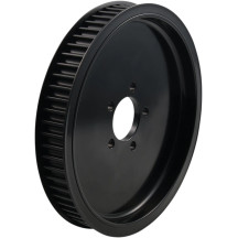 Polea de correa trasera — 65 dientes, negro