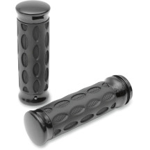 Custom Rubber Grips — 25.4 mm (1"), Black