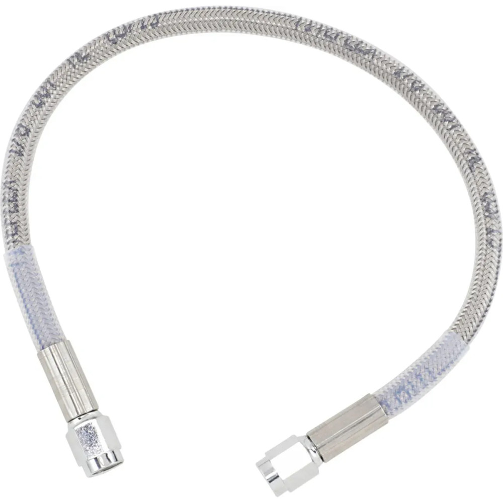 Universal Brake Line — 35.5 cm (14"), Silver clear-coated