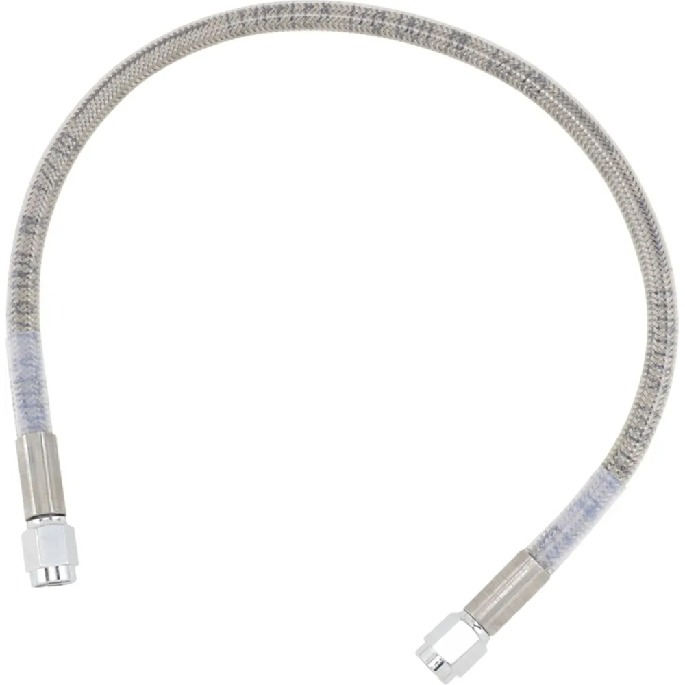Universal Brake Line — 16", Silver clear-coated