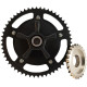 530 Chain Conversion Kit — 25-tooth sprocket, black