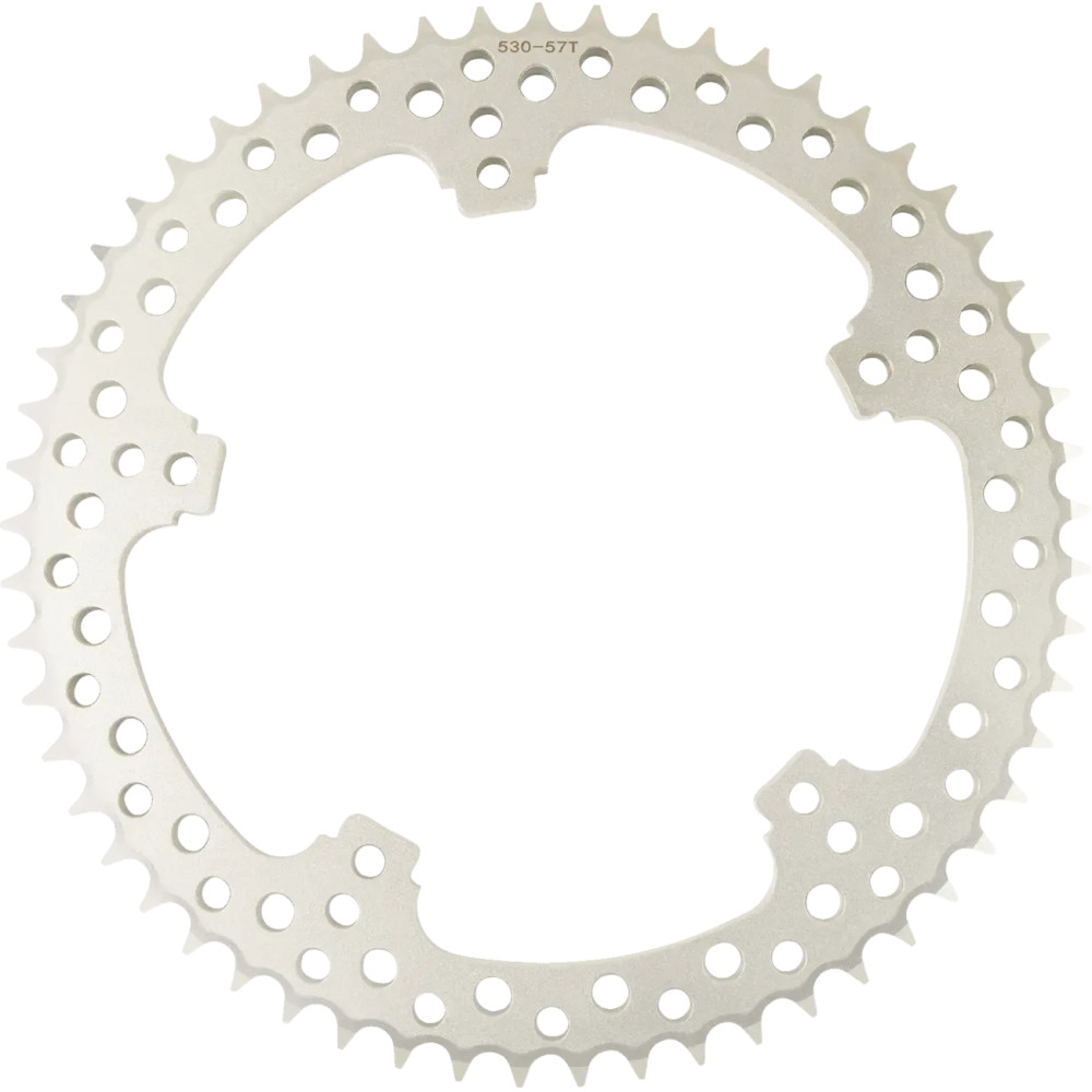 Replacement Chain Drive Kit Rear Sprocket — 530 chain, 57T, natural zinc plated