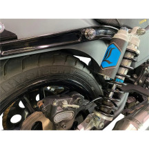 Suspensión de muelle Legend REVO ARC con depósito piggyback para modelos FXD — 330.2 mm (13 pulg.) longitud extendida, montaje t