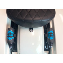 REVO ARC Remote Reservoir External Mount — fits '14–'24 FL Touring, Black