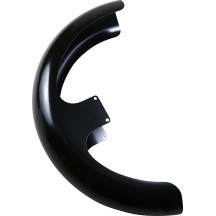 Tire Hugger Front Fender for Dresser — 21", Front, Black, 45"