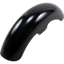 Hugger Series Front Fender — Fits 16" , 17" , 18" , 19" wheels, Black, 30-1/2" contour