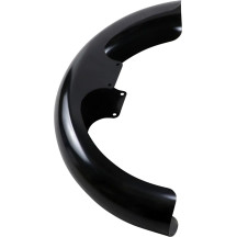 Hugger Series Front Fender — 21", 101 cm (39-3/4"), Black