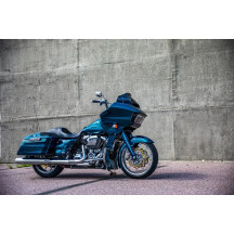 Tire Hugger Front Fender for Dresser — 16", 17", 18", 19", Black E-Coating