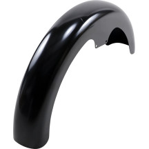 Hugger Series Front Fender — 41-7/8" contour, 19" wheel fit, Black
