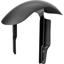Carbon Fiber Front Fender — Black Matte
