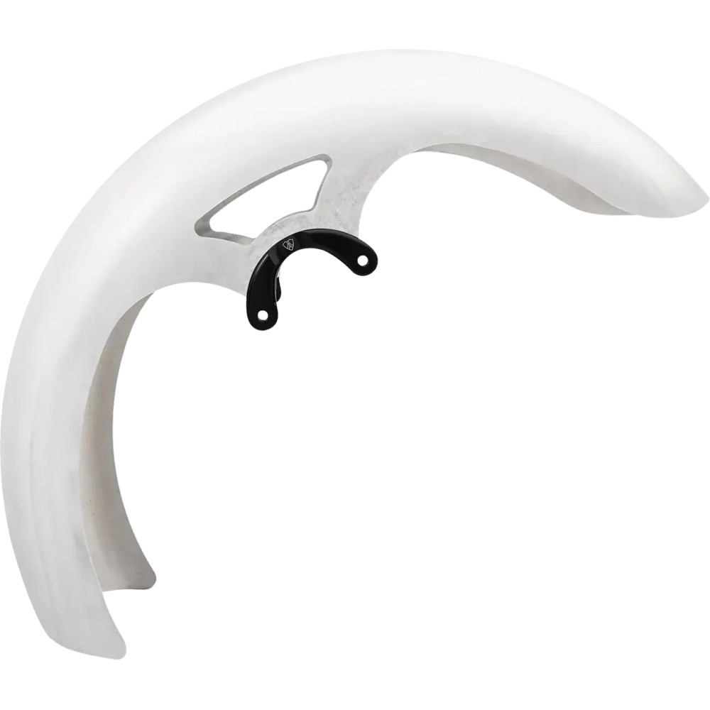 Real Steel Rapper Front Fender — 15 cm width, front mount, unfinished