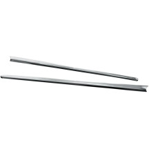 Front Fender Side Trim — Front, Pair, Chrome