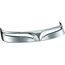 Fender Tip — Chrome, rear