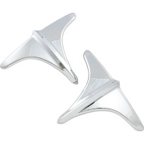 Rear Fender Accent (Leading Edge) — Chrome