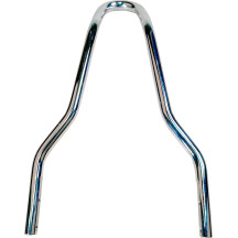 Round Sissy Bar — 257 mm height, 22.23 cm width, Chrome