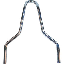 Round Sissy Bar — 279 mm (11") height, Chrome