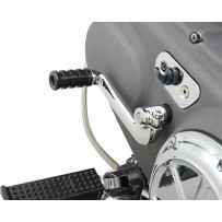 Palanca de cambios — Cromo, talón