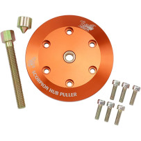 Scorpion Clutch Hub Puller — Orange, Anodized