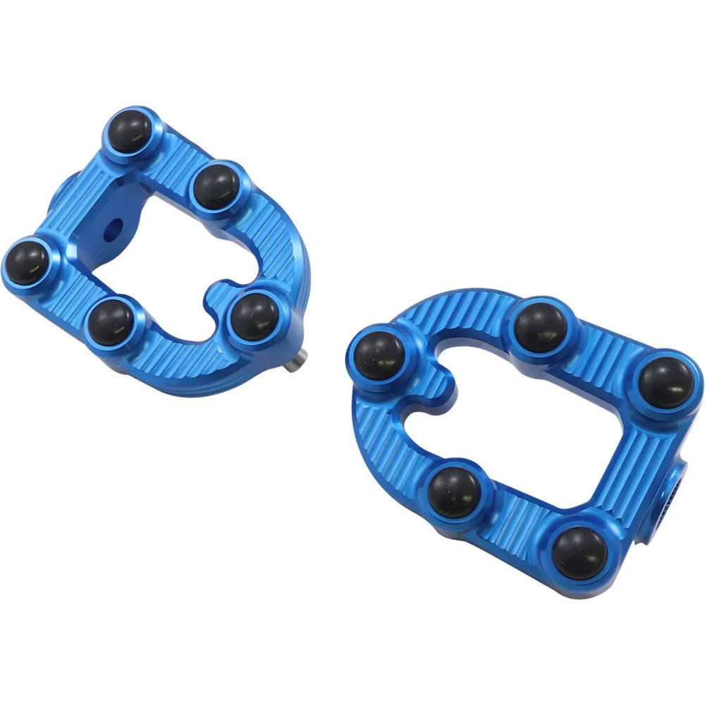 MX Foot Pegs — Blue, pair