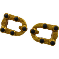 MX Footpegs — Gold